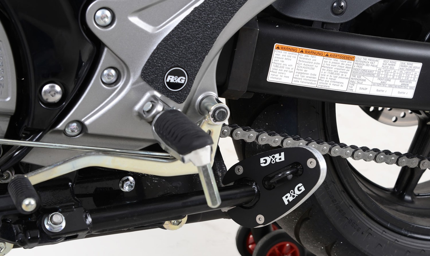 R&G Racing Kickstand Shoe for Suzuki Gladius '09-'19, SV650 / SV650X '16-'22 R&G Racing Kickstand Shoe for Suzuki Gladius '09-'19, SV650 / SV650X '16-'22